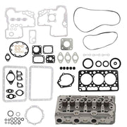 DURAFORCE Complete Cylinder Head Assy With Valves & Springs F2000 For Kubota D850 D950
