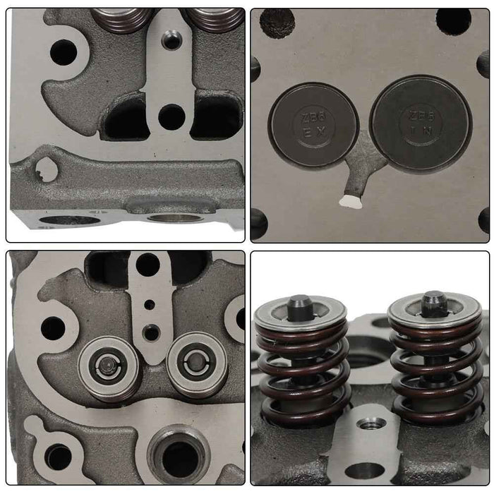 DURAFORCE Complete Cylinder Head Assy With Valves & Springs F2000 For Kubota D850 D950