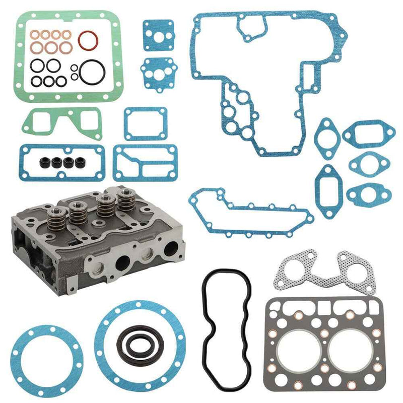 DURAFORCE Complete Cylinder Head Assy & Full Gasket Set For Kubota Z751 Z750 15221-03024