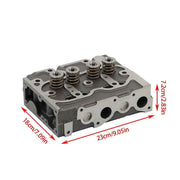 DURAFORCE Complete Cylinder Head Assy & Full Gasket Set For Kubota Z751 Z750 15221-03024