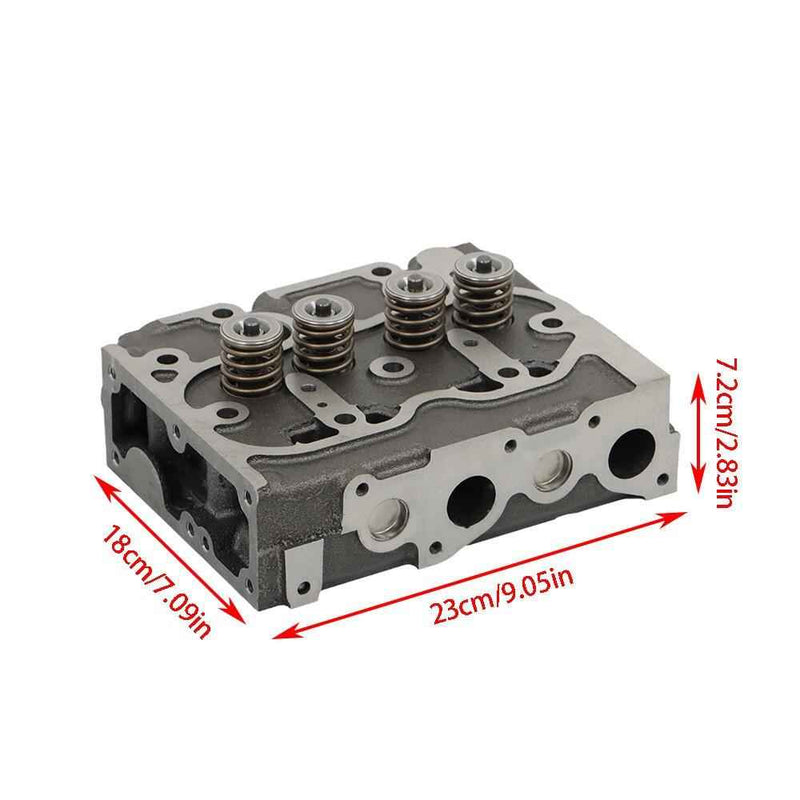 DURAFORCE Complete Cylinder Head Assy & Full Gasket Set For Kubota Z751 Z750 15221-03024
