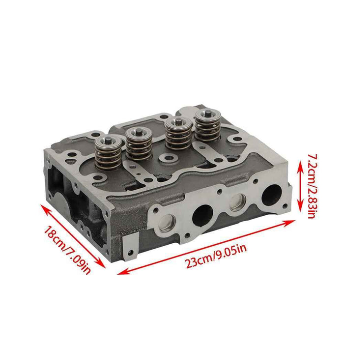 DURAFORCE Complete Cylinder Head Assy & Full Gasket Set For Kubota Z751 Z750 15221-03024