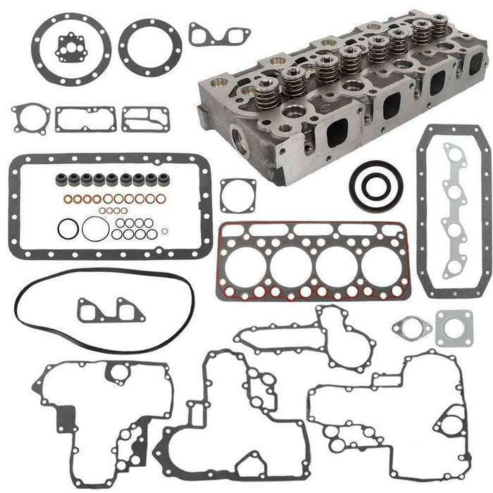 DURAFORCE Cylinder Head With Gasket & Valves V1902 For Kubota 15476-03040 07916-24305