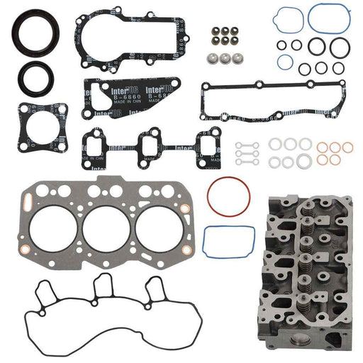 DURAFORCE Complete Cylinder Head & Gasket For Komatsu PC22MR-3 PC26MR-3 For Yanmar 3TNV76