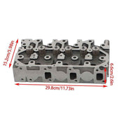 DURAFORCE Complete Cylinder Head & Gasket For Komatsu PC22MR-3 PC26MR-3 For Yanmar 3TNV76