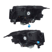 DURAFORCE Front LH+RH Headlamps For 2022-2023 Nissan Frontier Halogen Headlights w/o Bulbs