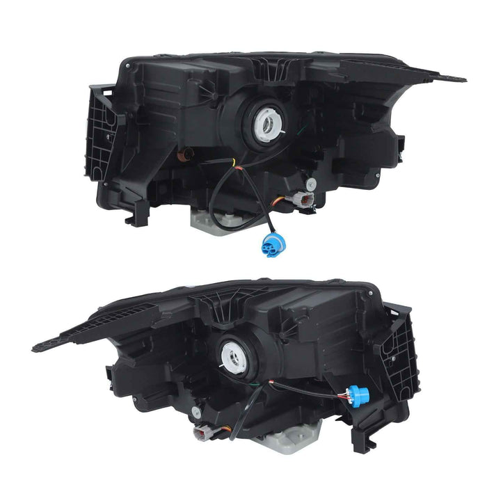 DURAFORCE Front LH+RH Headlamps For 2022-2023 Nissan Frontier Halogen Headlights w/o Bulbs
