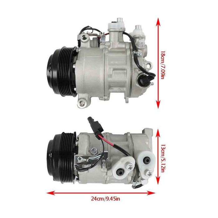 DURAFORCE A/C Compressor W/Clutch Fit For Mercedes-Benz C-CLASS V-CLASS GLC 2.1L 3.0L 3.5L