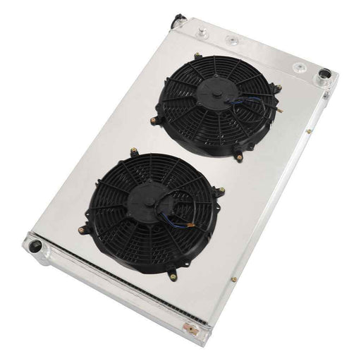 DURAFORCE 3Row Radiator&Shroud&Fans For 73-86 Chevy C/K C10 20 30 K10 20 Pickup Truck GMC