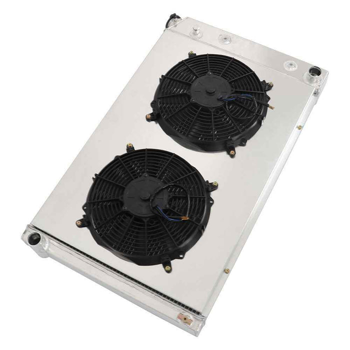 DURAFORCE 3Row Radiator&Shroud&Fans For 73-86 Chevy C/K C10 20 30 K10 20 Pickup Truck GMC