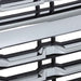 DURAFORCE For 2022-24 Chevy Silverado 1500 Front Upper Grille Grill Chrome Black 84974742