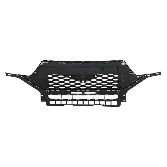 DURAFORCE For Ford Explorer ST 2020 2021 Front Upper Grille Gloss Black Honeycomb Style