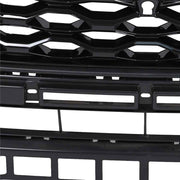 DURAFORCE For Ford Explorer ST 2020 2021 Front Upper Grille Gloss Black Honeycomb Style