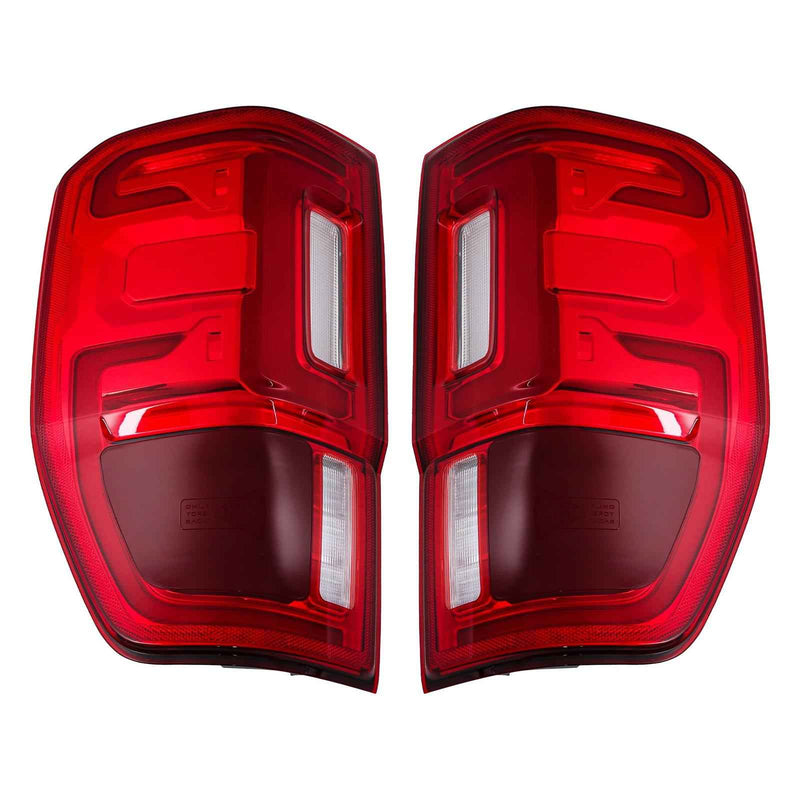 DURAFORCE LED Type For 2019-2023 Ford Ranger Red Rear Tail Light W/Blind Spot Left+Right