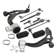 DURAFORCE For 2013-2016 Lincoln MKT/Ford Flex Front Lower Control Arms Sway Bars Tie Rods