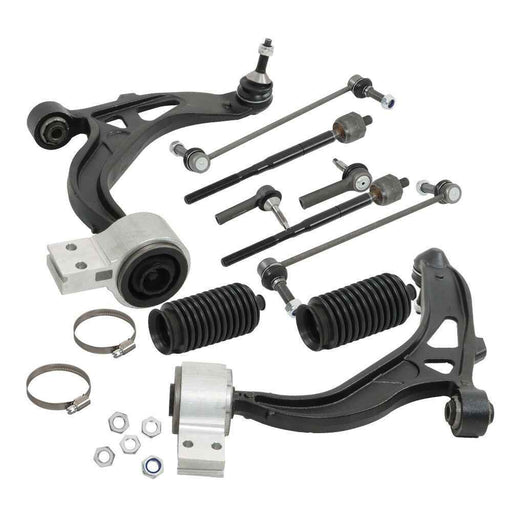 DURAFORCE For 2013-2016 Lincoln MKT/Ford Flex Front Lower Control Arms Sway Bars Tie Rods