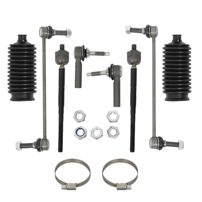 DURAFORCE For 2013-2016 Lincoln MKT/Ford Flex Front Lower Control Arms Sway Bars Tie Rods