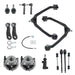 DURAFORCE For 1999-2005 2006 Chevy Silverado 1500 Suspension Kit Wheel Hub Bearings 515036
