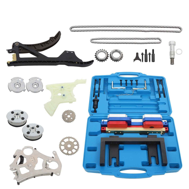 DURAFORCE 11317523891 Timing Chain Kit Camshaft Gears Tool Oil Pump Fit For BMW 07-14 3.0L