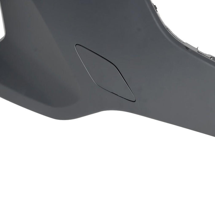 DURAFORCE Fit For 2018 2019 Chevy Equinox Front Bumper Cover W/O Tow Hook Hole ABS Plastic