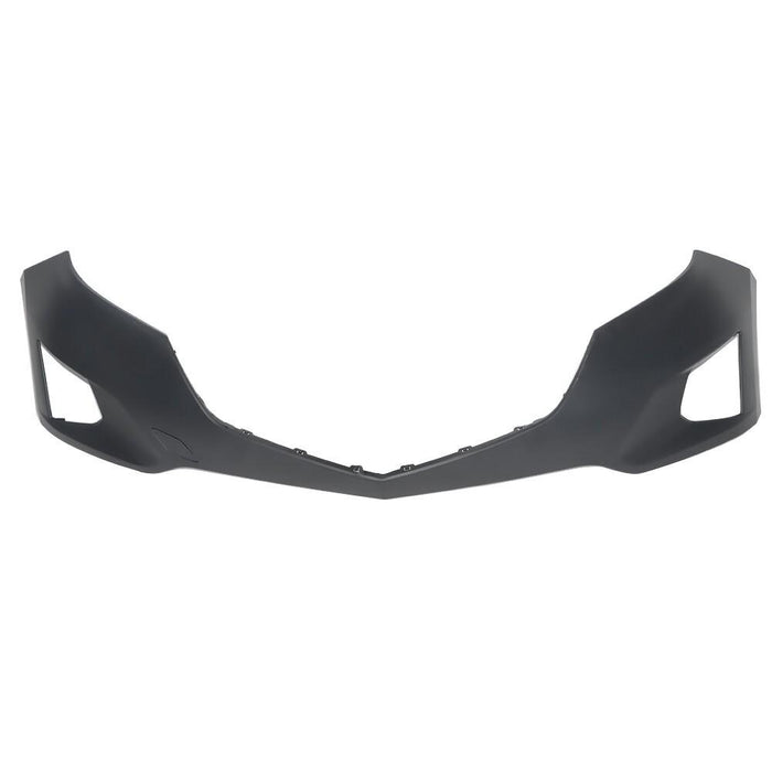 DURAFORCE Fit For 2018 2019 Chevy Equinox Front Bumper Cover W/O Tow Hook Hole ABS Plastic