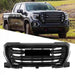 DURAFORCE Front Upper Grille Grill Gloss Black Matte Frame For 2019-2021 GMC Sierra 1500