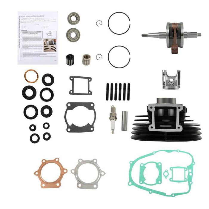 DURAFORCE Piston Cylinder Crank Motor Rebuild Gasket Kit 1988-06 For Yamaha Blaster 200 US