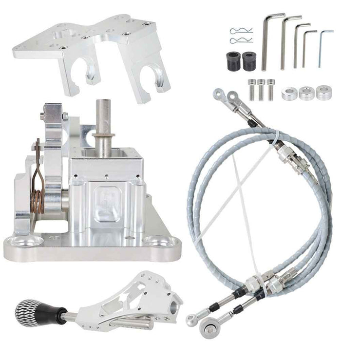 DURAFORCE For Honda Civic CRX EG EK Integra RSX K-Series K20 Cables Trans Bracket Shifter