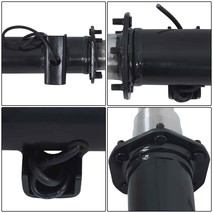 DURAFORCE 6k TK Boat Trailer Axle-(6000lbs Only Beam) Idler 89" Hub Face 74" Spring Center