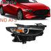 DURAFORCE For 2019 2020 2021 Mazda 3 Right Side Headlight Black FULL LED Headlamp W/O AFS