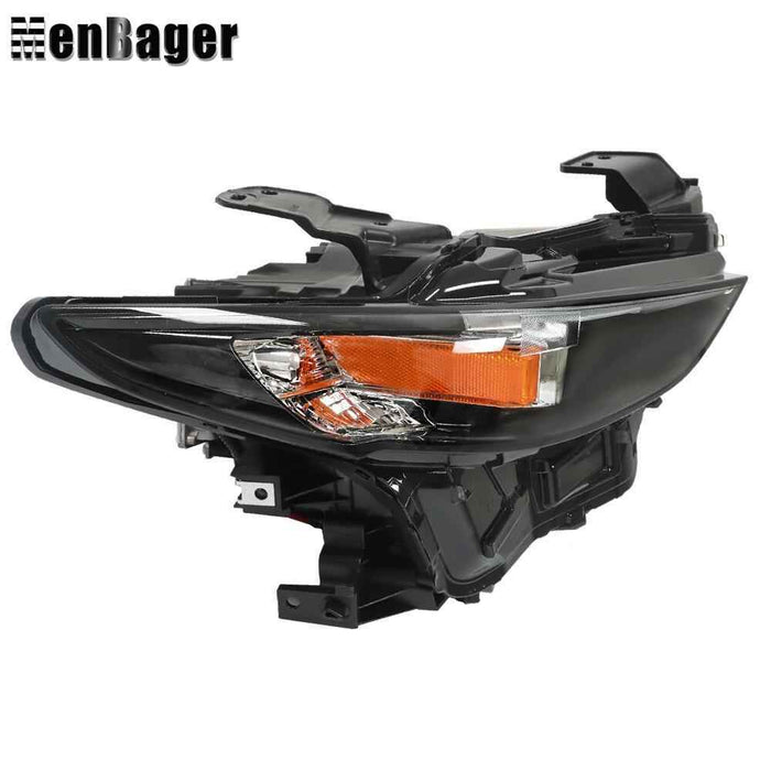 DURAFORCE For 2019 2020 2021 Mazda 3 Right Side Headlight Black FULL LED Headlamp W/O AFS