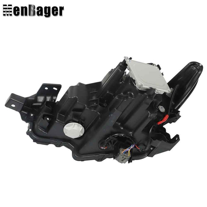 DURAFORCE For 2019 2020 2021 Mazda 3 Right Side Headlight Black FULL LED Headlamp W/O AFS