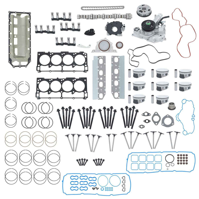 DURAFORCE For 2011 12-14 2015 Ram 1500 5.7L V8 MDS Camshaft Water Oil Pump Kit 53021726AD