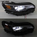 DURAFORCE For 2019-2021 2022 Jeep Cherokee Black LED Left&Right Side Headlights W/Ballast