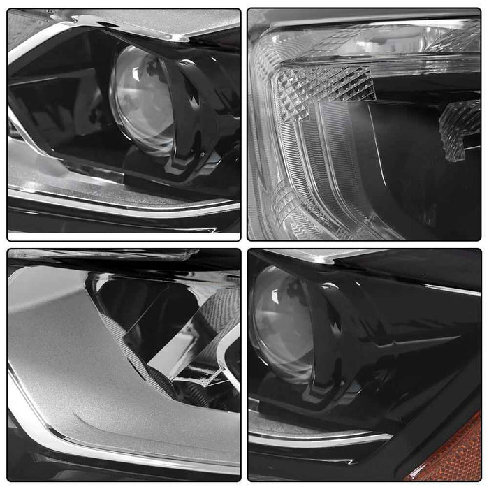 DURAFORCE For 2014-2015 2016 Nissan Rogue Headlight Left Driver Side LED Headlamp Assembly
