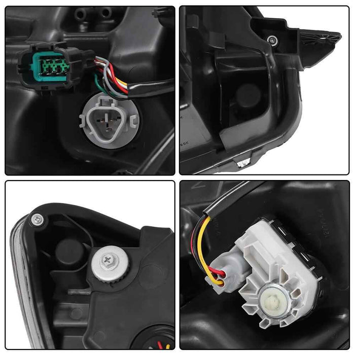 DURAFORCE For 2014-2015 2016 Nissan Rogue Headlight Left Driver Side LED Headlamp Assembly