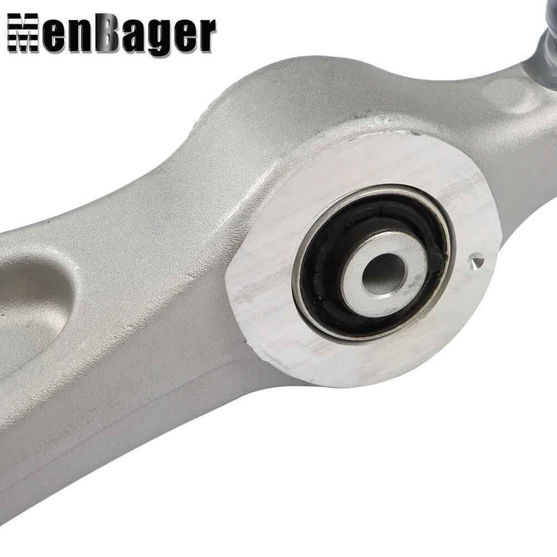 DURAFORCE 97034105110 4× Front Upper Lower Control Arms Set For 10-13 Porsche Panamera V8