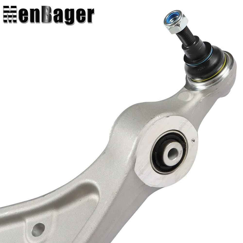 DURAFORCE 97034105110 4× Front Upper Lower Control Arms Set For 10-13 Porsche Panamera V8