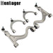 DURAFORCE 97034105110 4× Front Upper Lower Control Arms Set For 10-13 Porsche Panamera V8