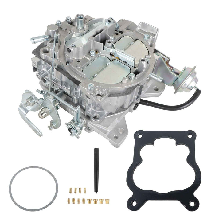 DURAFORCE Carburetor For Marine 4 BBL Rochester Quadrajet 350 Electric Choke Mercruiser