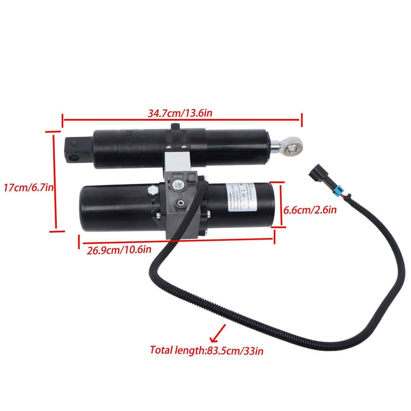 DURAFORCE Cargo Box Power Lift Actuator BM23079 For John Deere XUV 620i 850D BM22108