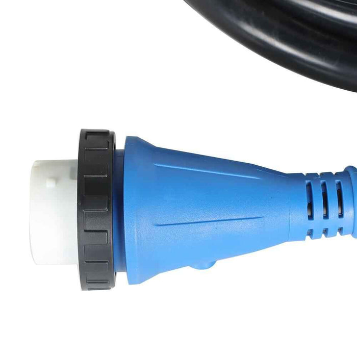 DURAFORCE 3-Prong 30 Feet 50 Amp Locking RV Extension Cord & Power Inlet Box 125V & 250V