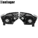 DURAFORCE Headlights For 2011-2013 Jeep Grand Cherokee/2011-2017 Compass Halogen Lamps L+R