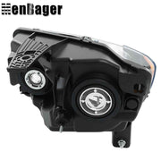 DURAFORCE Headlights For 2011-2013 Jeep Grand Cherokee/2011-2017 Compass Halogen Lamps L+R