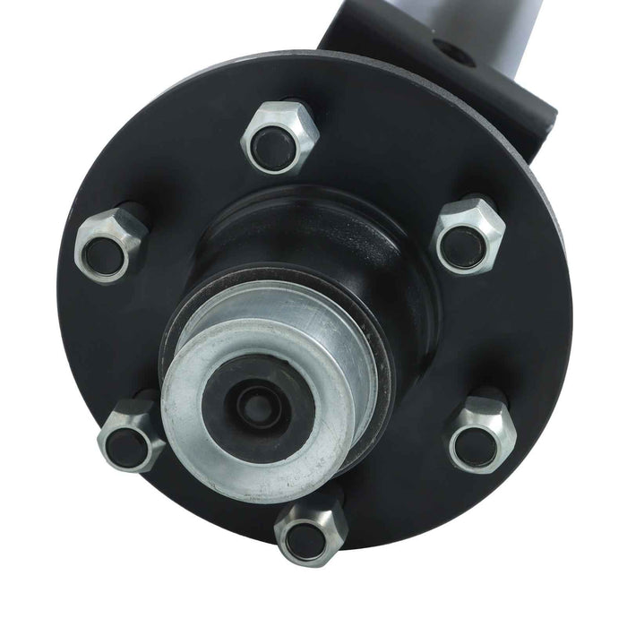 DURAFORCE 6000 lbs Trailer Axle Boat RV Utility Axle 6 lug Idler 95" HF 80" Spring Center