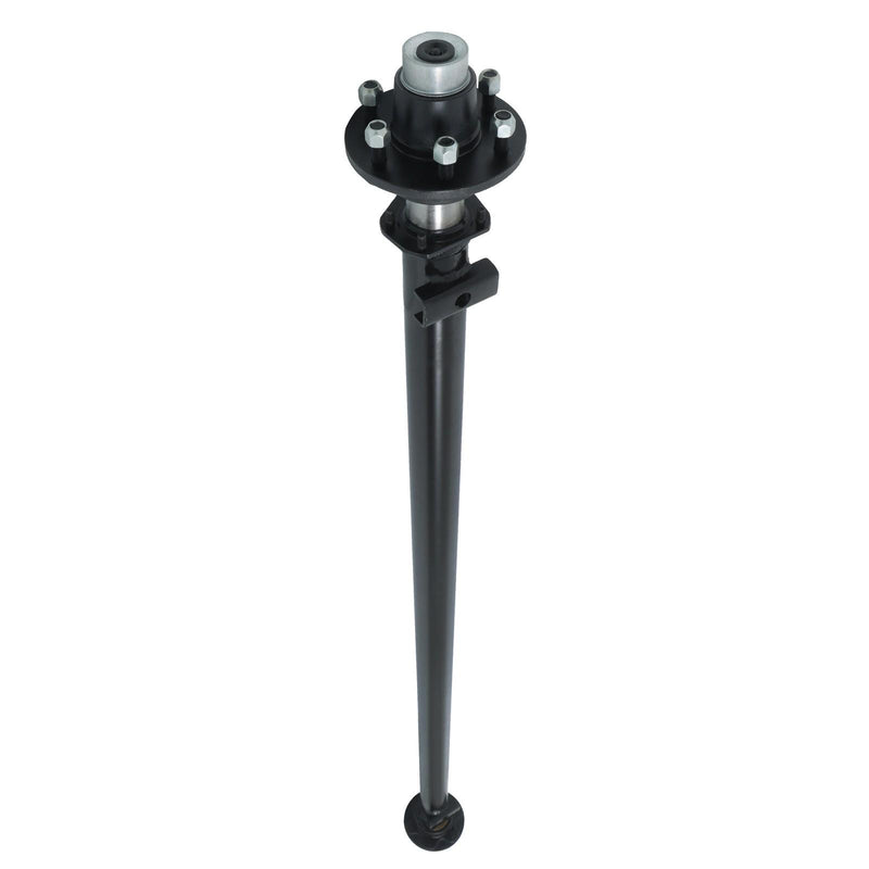 DURAFORCE 6000 lbs Trailer Axle Boat RV Utility Axle 6 lug Idler 95" HF 80" Spring Center