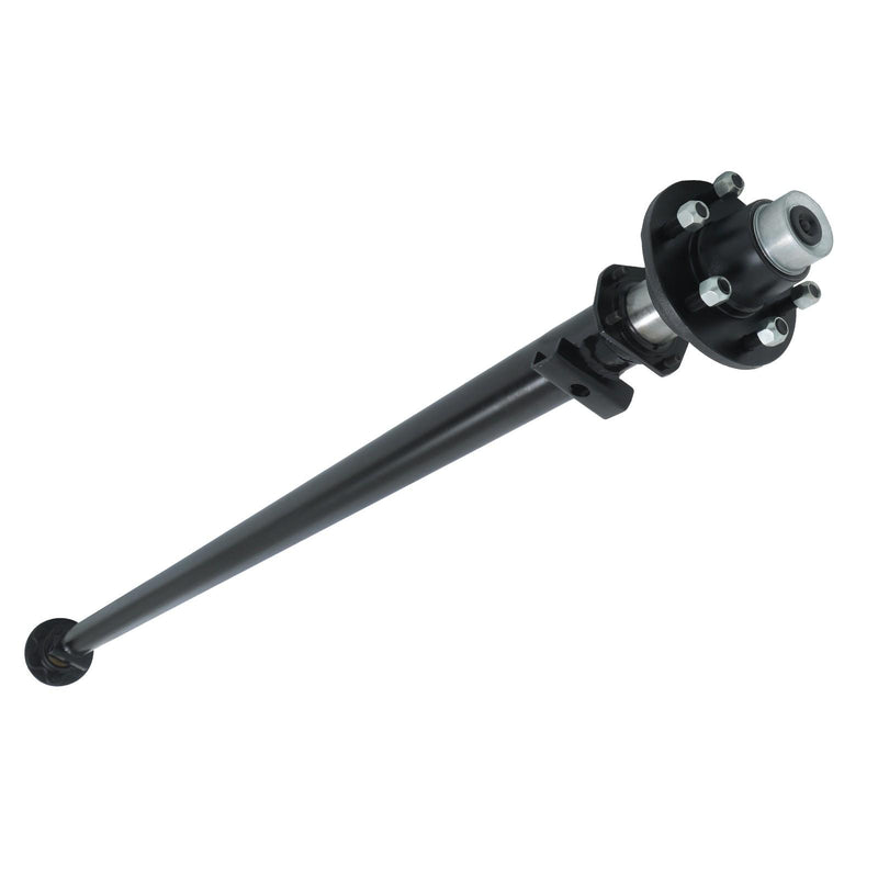DURAFORCE 6000 lbs Trailer Axle Boat RV Utility Axle 6 lug Idler 95" HF 80" Spring Center