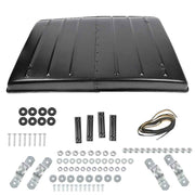 DURAFORCE Black Plastic Hard Top Roof 2005-2022 For Kawasaki Mule 600 / 610 SX 4×4 ATV