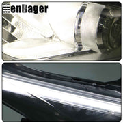 DURAFORCE Clear Lens Headlights For 2015 16 17 18 Nissan Murano LH+RH Headlamps LED W/DRL