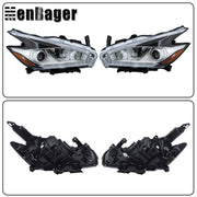 DURAFORCE Clear Lens Headlights For 2015 16 17 18 Nissan Murano LH+RH Headlamps LED W/DRL